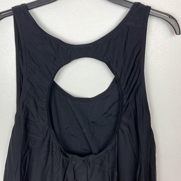 New Yonique Tankini Swimsuits 3 Piece Bathing Suits Swim Flamingo Print Size 24W - Picture 12 of 15